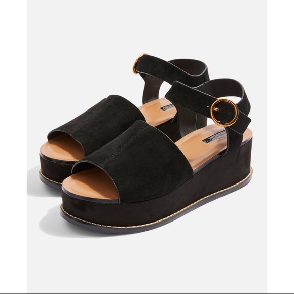 Topshop Shoes - TOPSHOP WOW PLATFORM WEDGE SANDALS